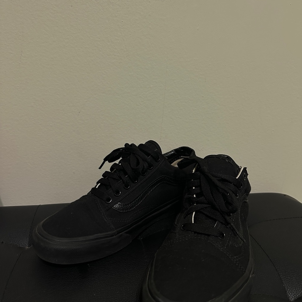 VANS Old Skool Black & Black Shoes